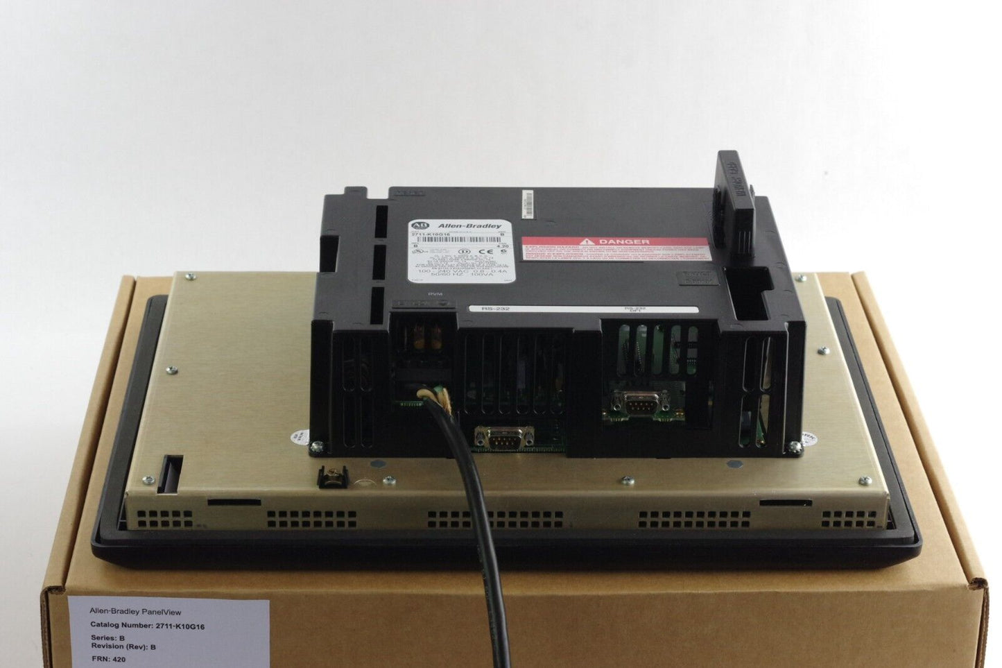 Allen Bradley 2711-K10G16 Ser B Rev B FRN 4.20 Panelview 1000 - Refurbished