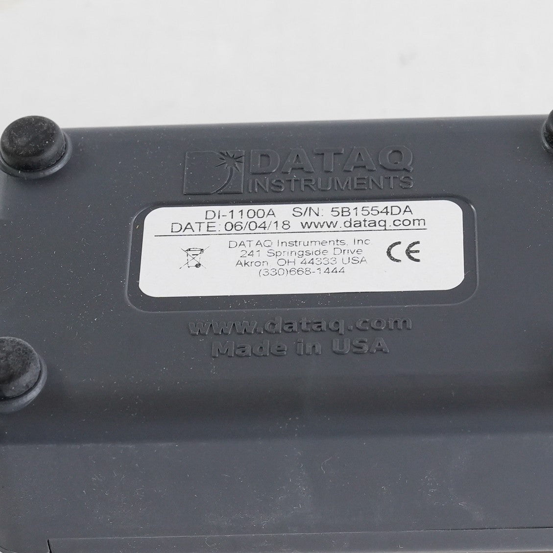 DATAQ DI-1100 / DI-1100A 4-Channel USB Data Acquisition Starter Kit - Open Box
