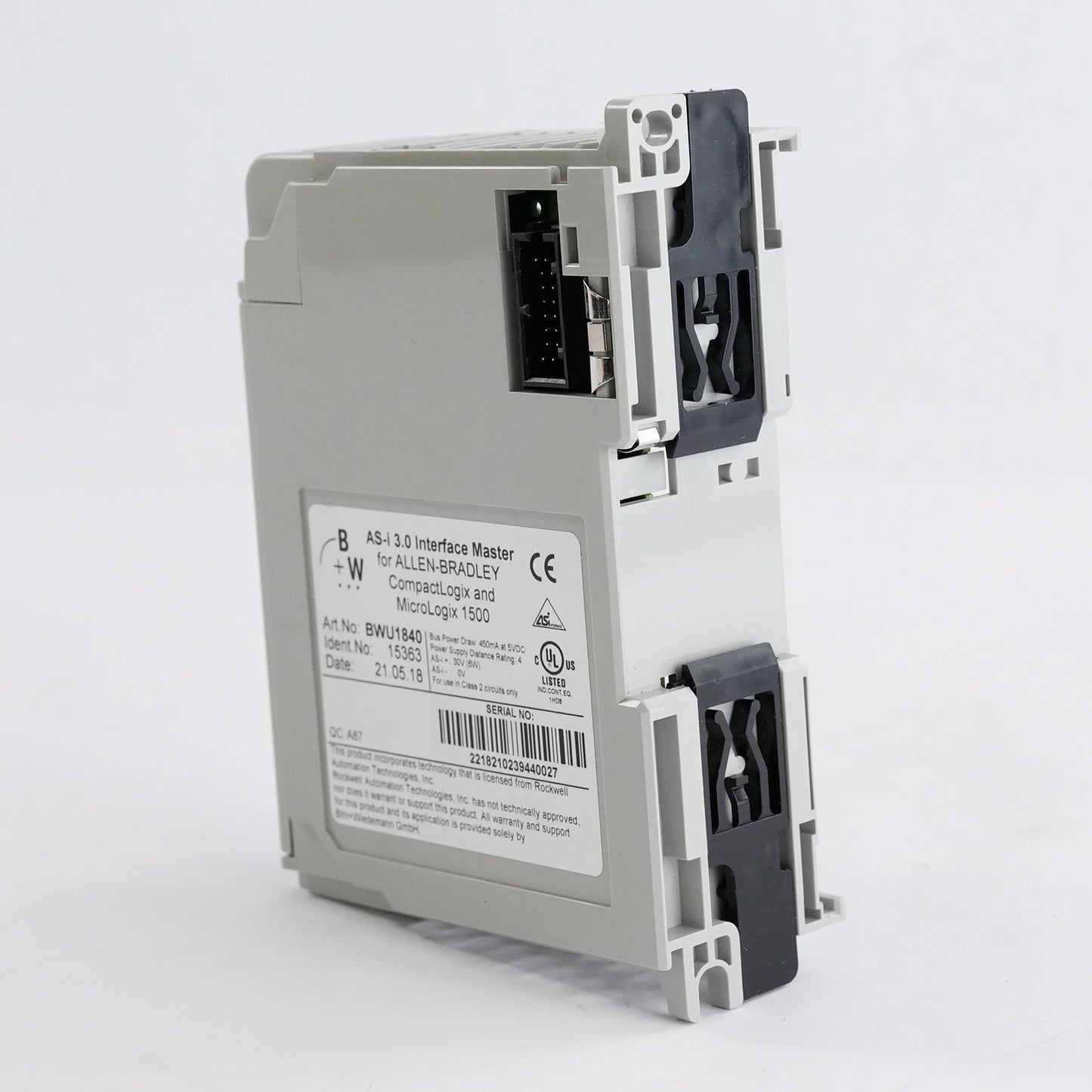 Bihl & Wiedemann BWU1840 ASi 3.0 Interface Master for Allen Bradley