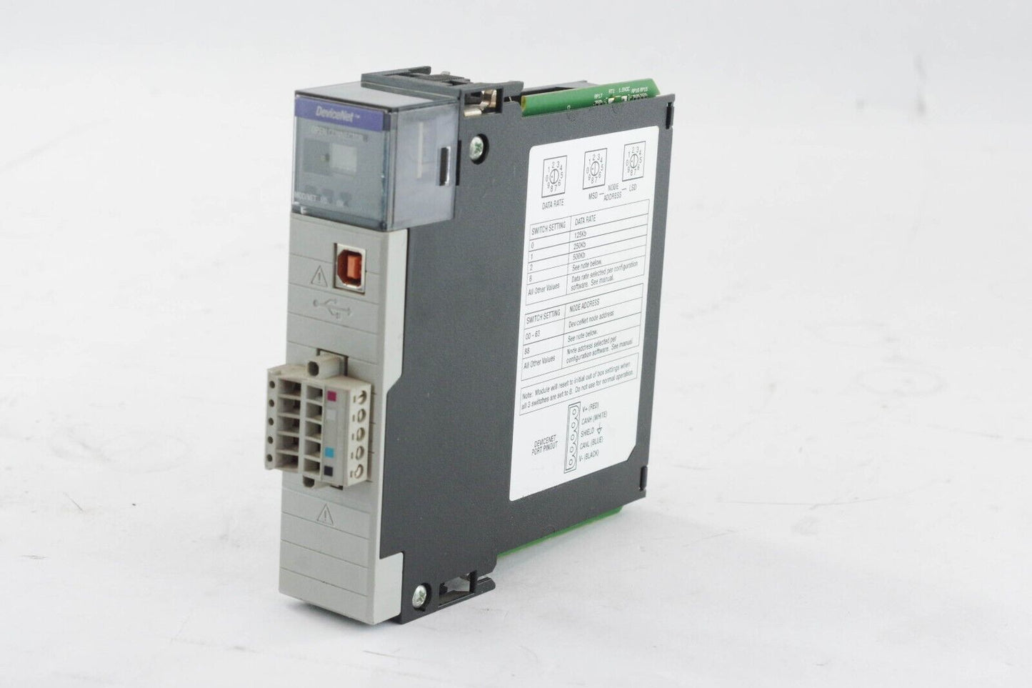Allen Bradley 1756-DNB E FW 12.005 ControlLogix DeviceNet Communication Module