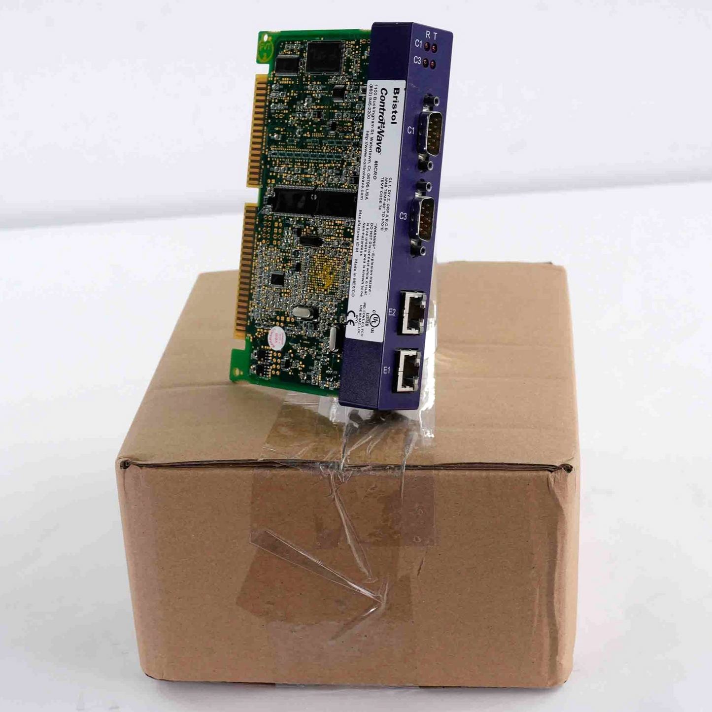 Bristol 396879-11-0 /D CPU Module Ethernet 240mA ControlWave Micro 396879110