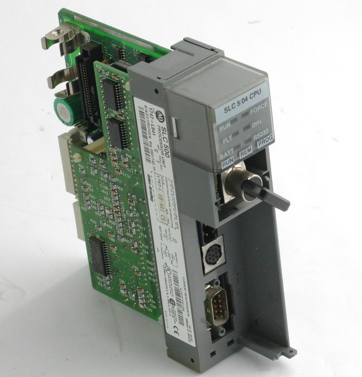 Allen Bradley 1747-L541 Ser C PROC. Rev. 7 SLC 500 Processor Unit