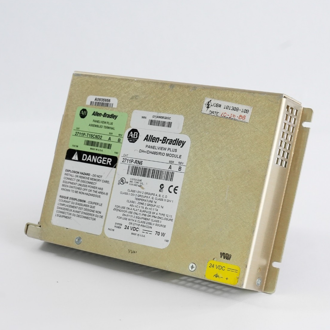 Allen Bradley 2711P-RN6 /A PanelView Plus DH+/DH485/RIO Communications Module