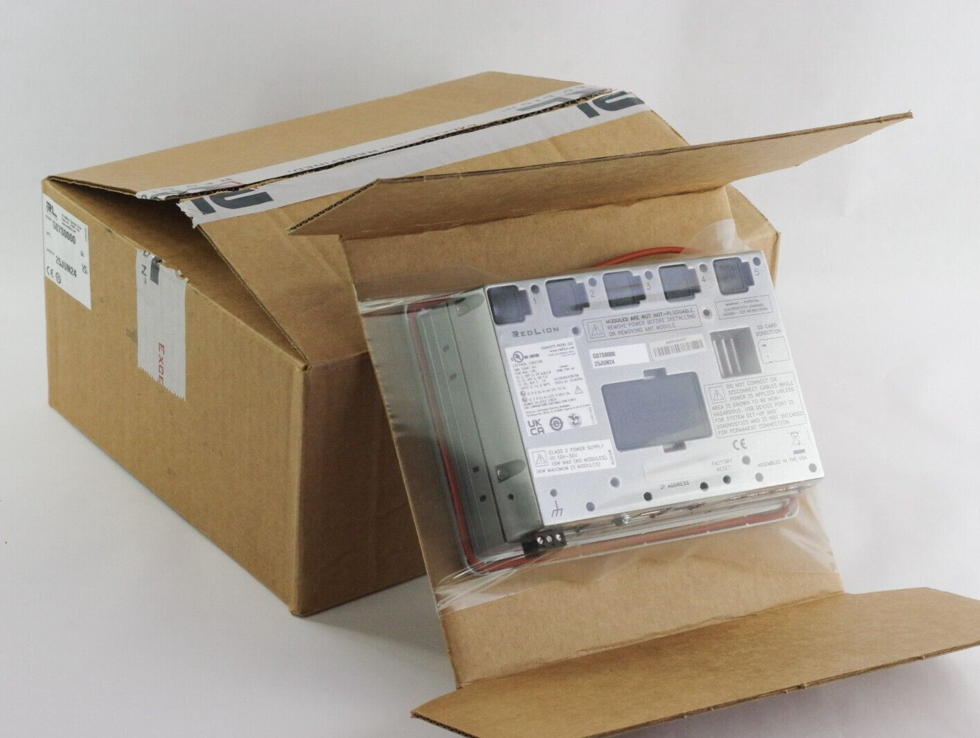 Red Lion G07S0000 Graphite Series 7" Color Touchscreen Panel - Open Box
