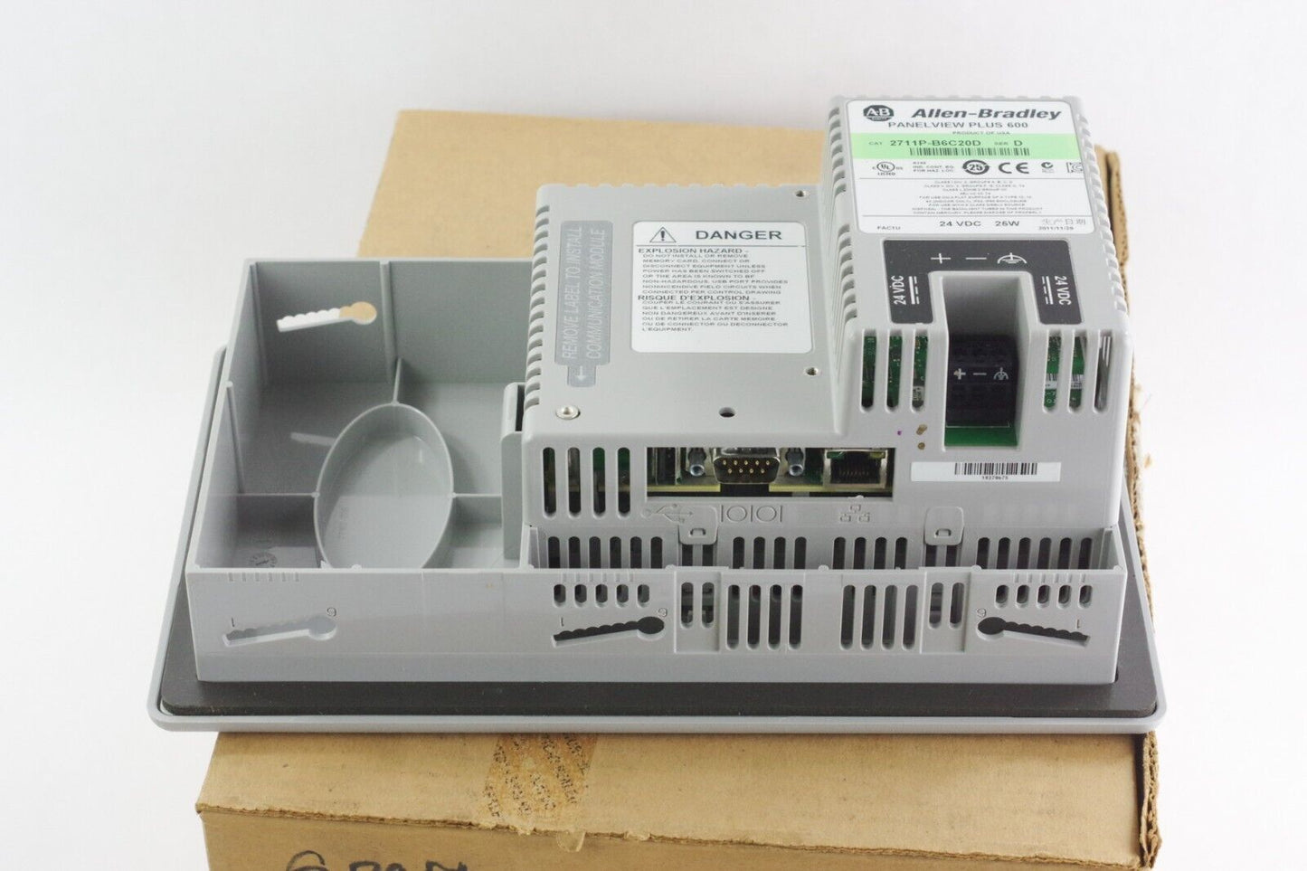 Allen Bradley 2711P-B6C20D /D Ser D PanelView Plus 600 - Open Box
