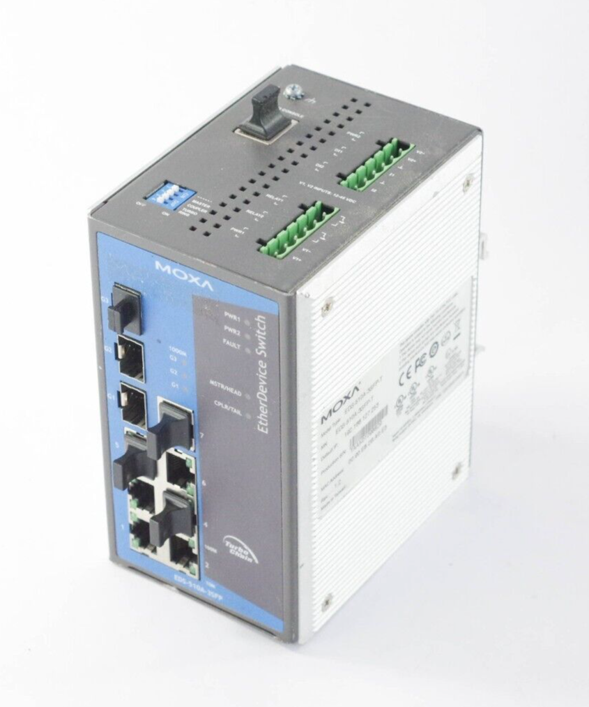 Moxa EDS-510A-3SFP Ethernet Industrial Switch