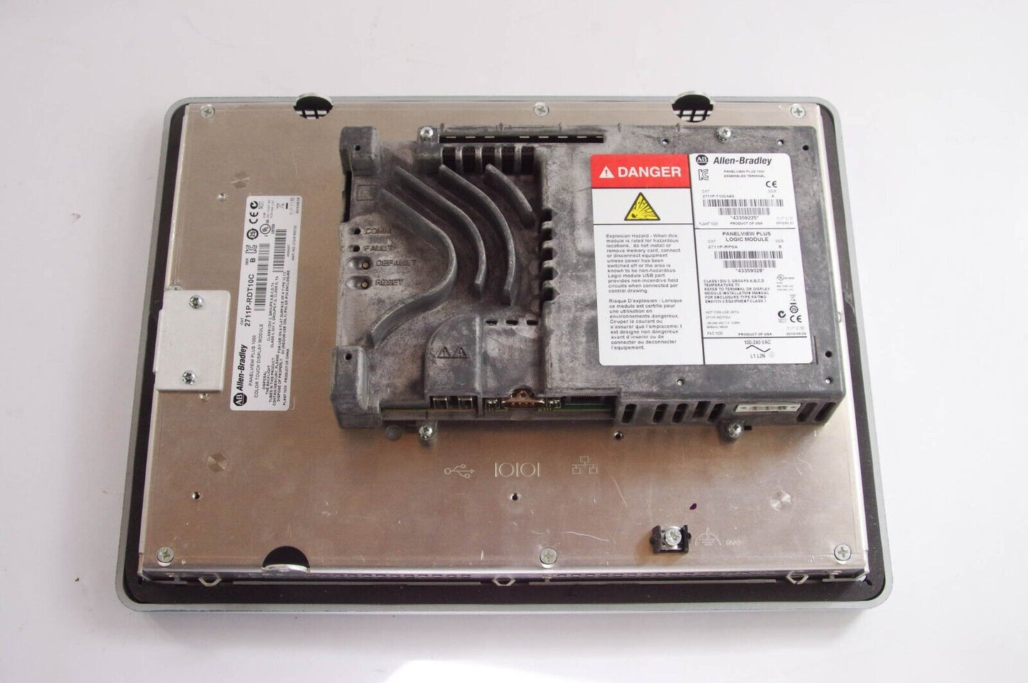Allen Bradley 2711P-T10C4A8 / RDT10C RP8A PanelView Plus 1000 + 1 Year Warranty