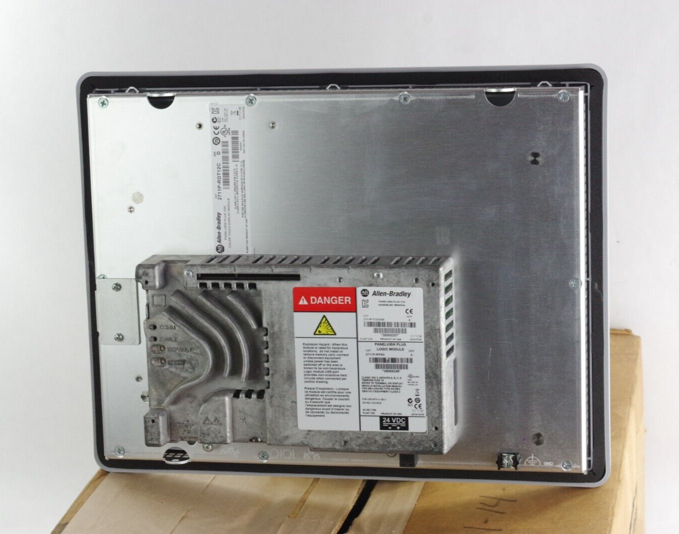Allen Bradley 2711P-T12C4D8 /A PanelView Plus 6 1250 / 2711P-RP8D Logic + RDT12C