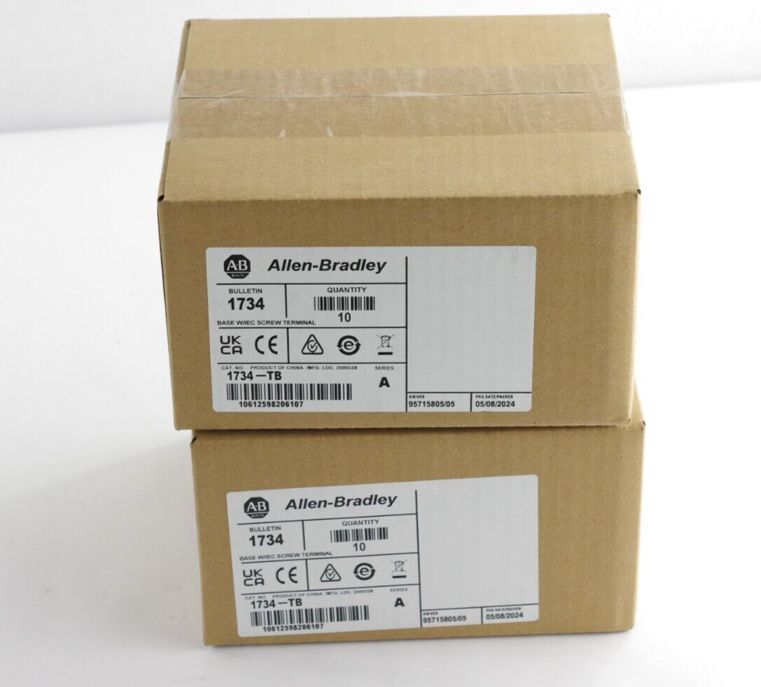 1x Allen Bradley 1734-TB Ser A Point I/O Module Terminal Base 1734TB 2023