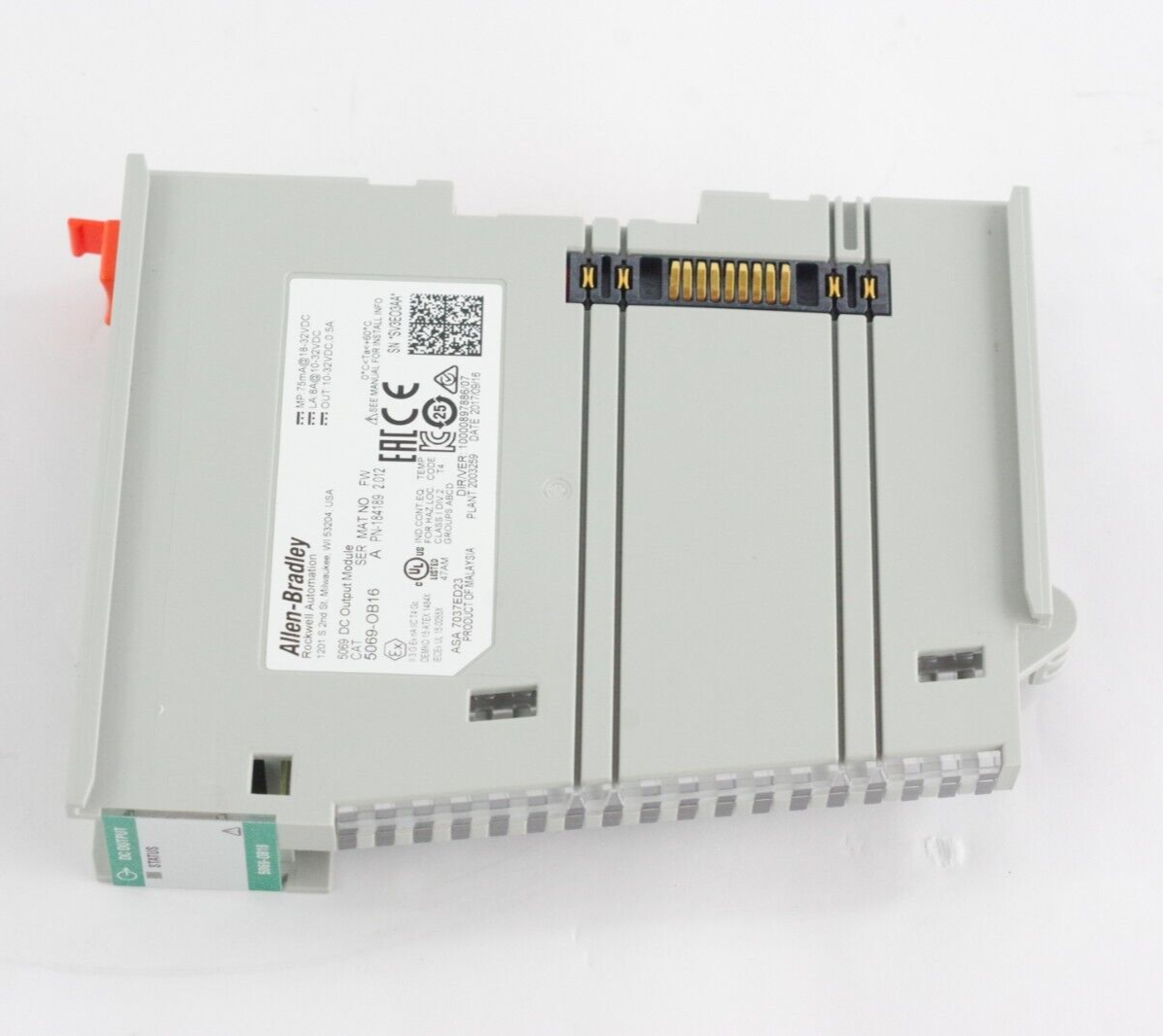 Allen Bradley 5069-OB16 Ser A FW 2.012 Compact 5069 DC Output Module