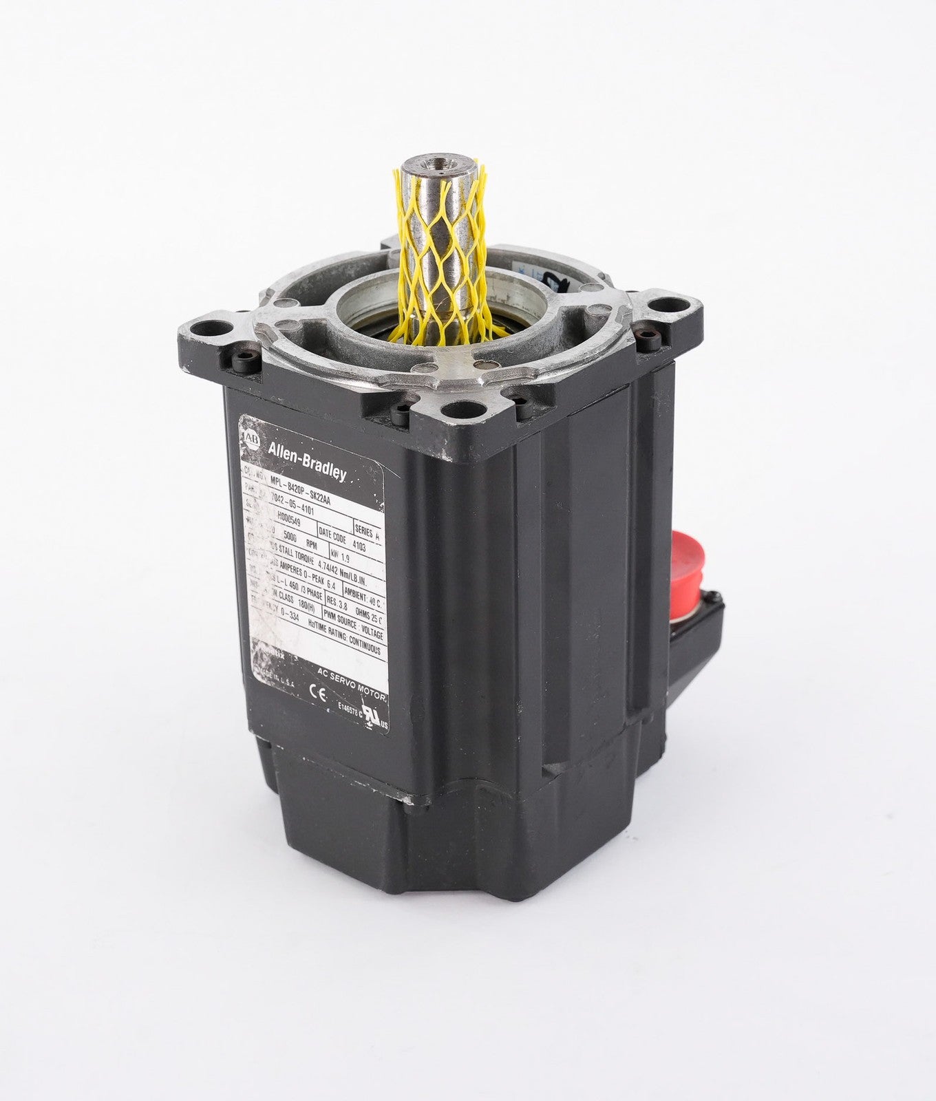Allen Bradley MPL-B420P-SK22AA /A Servo Motor 5000RPM MPLB420PSK22AA