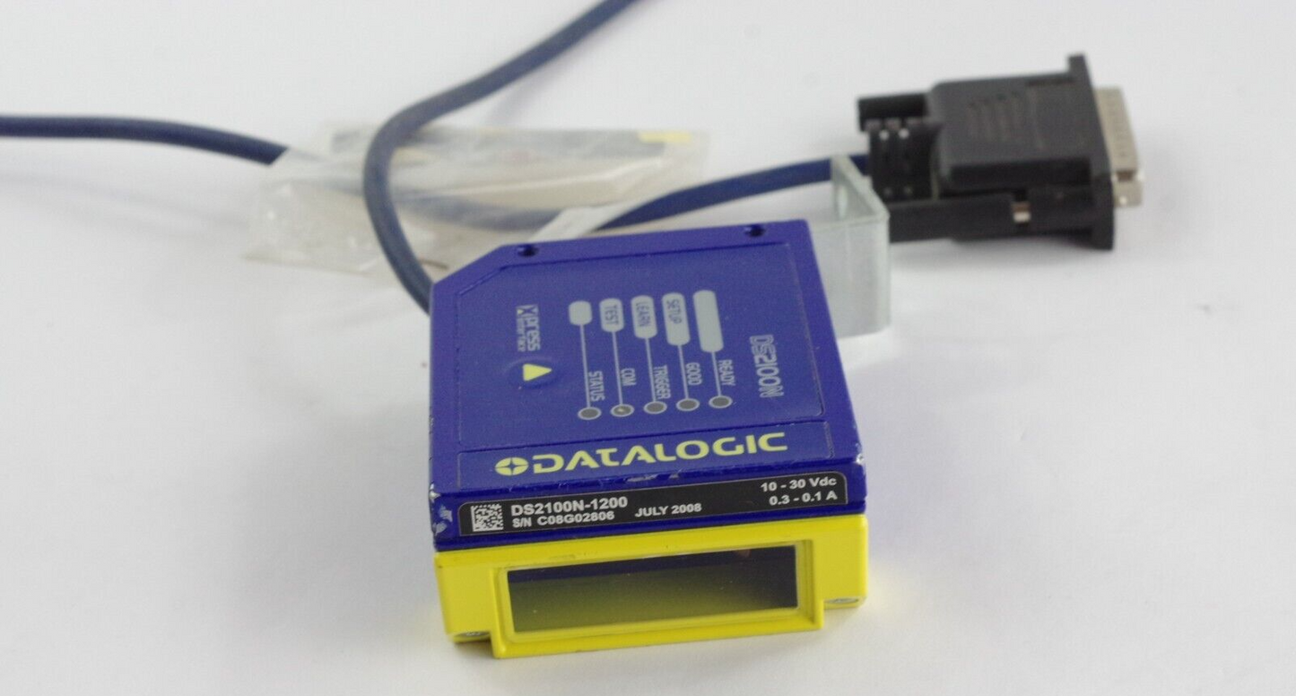 Datalogic DS2100-1200 Short Range Industrial Barcode Reader / Sensor