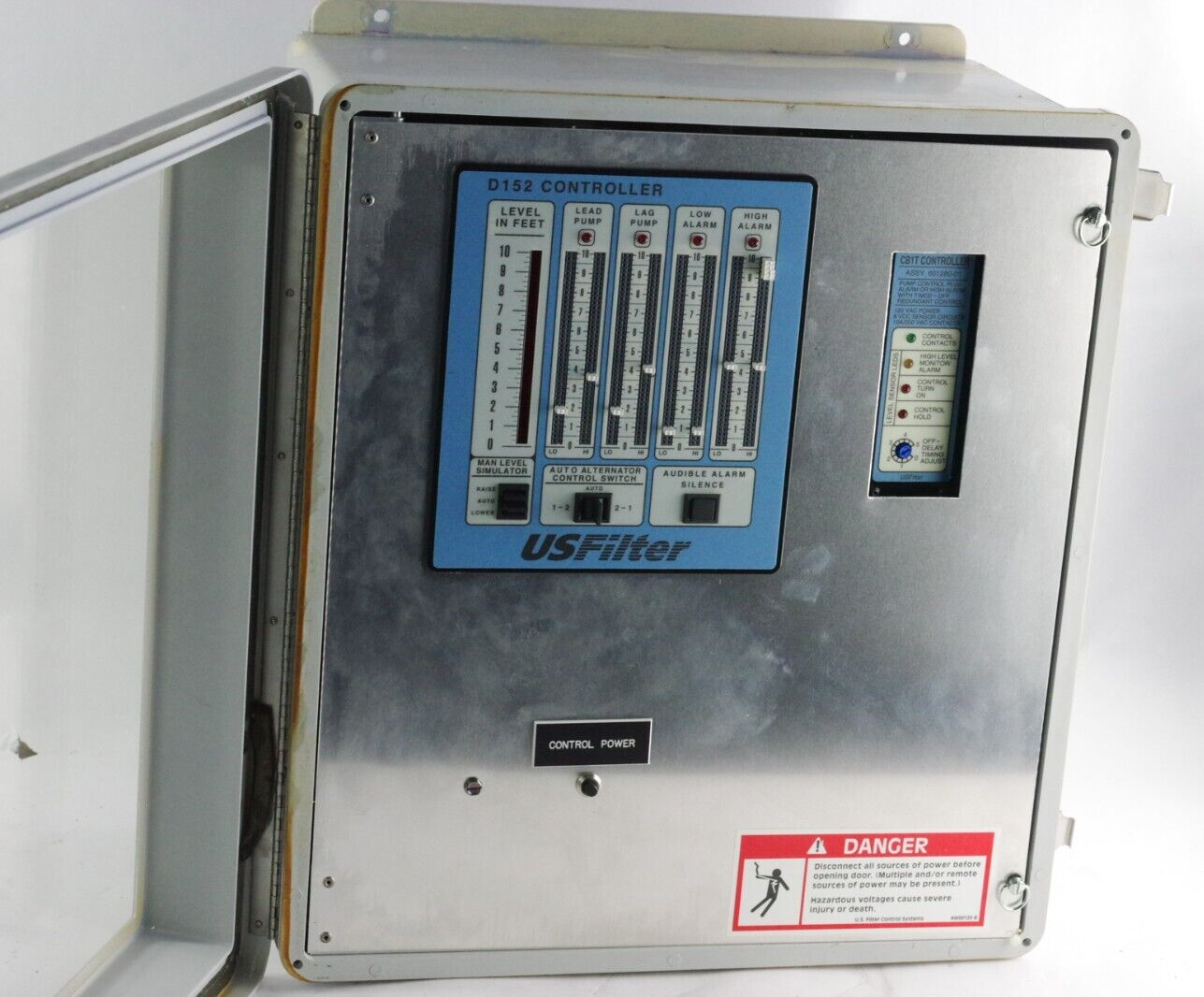 US Filter Control Systems D152 Pump 0-10Ft w/ Enclosure + CB1T Controller