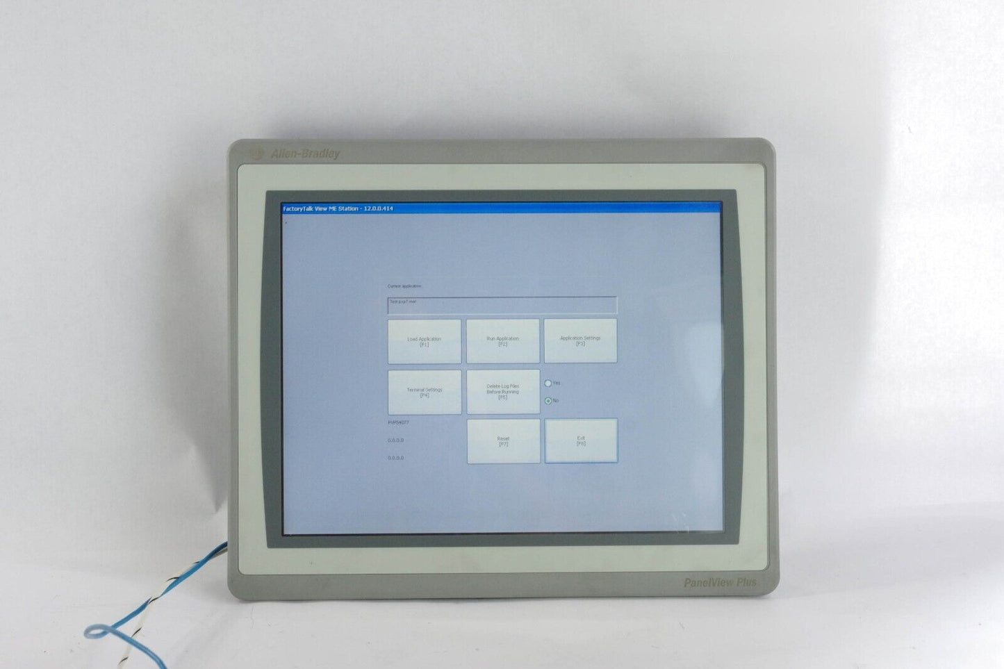 2016 Allen-Bradley 2711P-T15C22D8S Ser B PANELVIEW PLUS 7