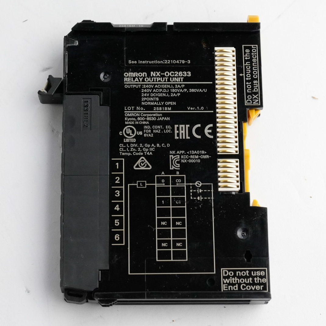 Omron NX-OC2633 Relay Output Unit Module NXOC2633 / NX-0C2633