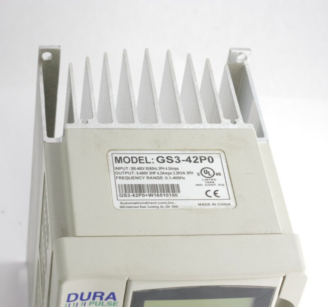 Automation Direct GS3-42P0 / GS342P0 Dura Pulse 2hp VFD