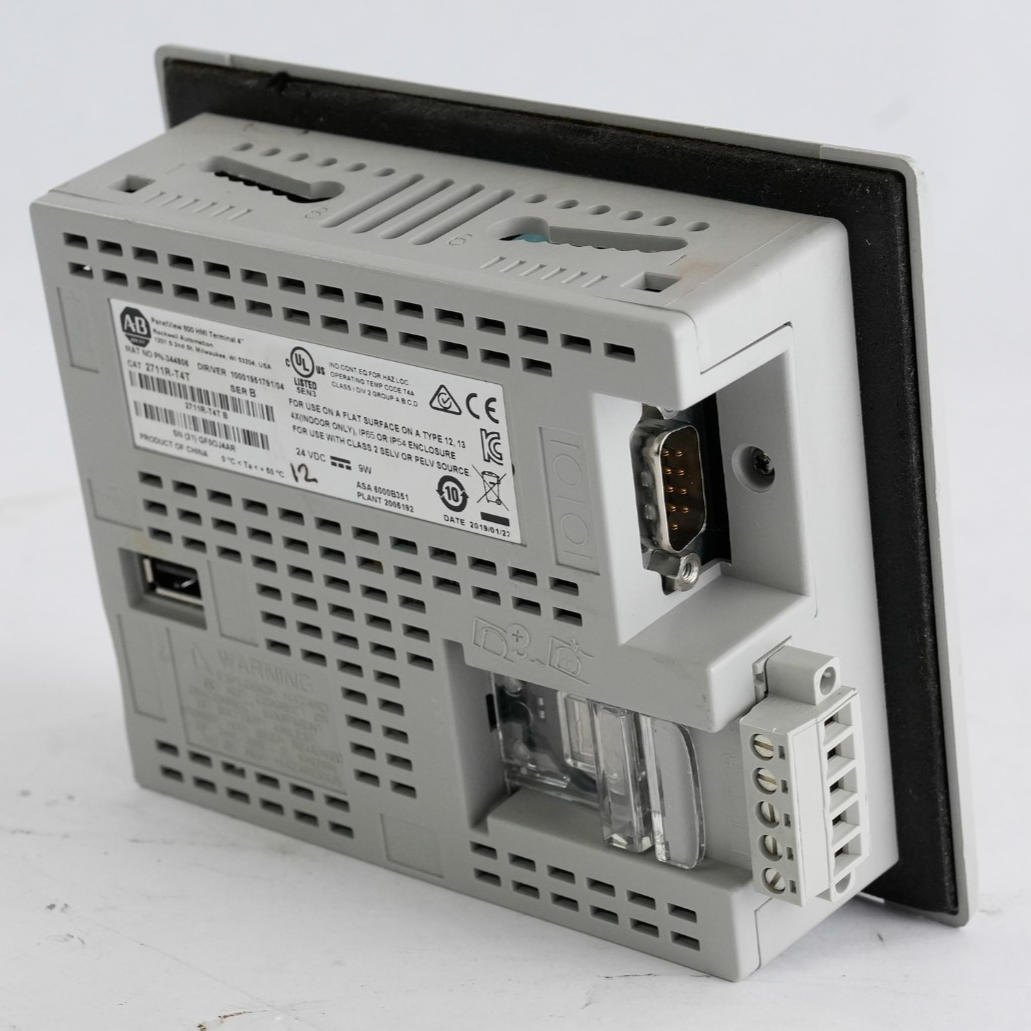 Allen Bradley 2711R-T4T /B PanelView 800 HMI Terminal 4" 24V 2711RT4T