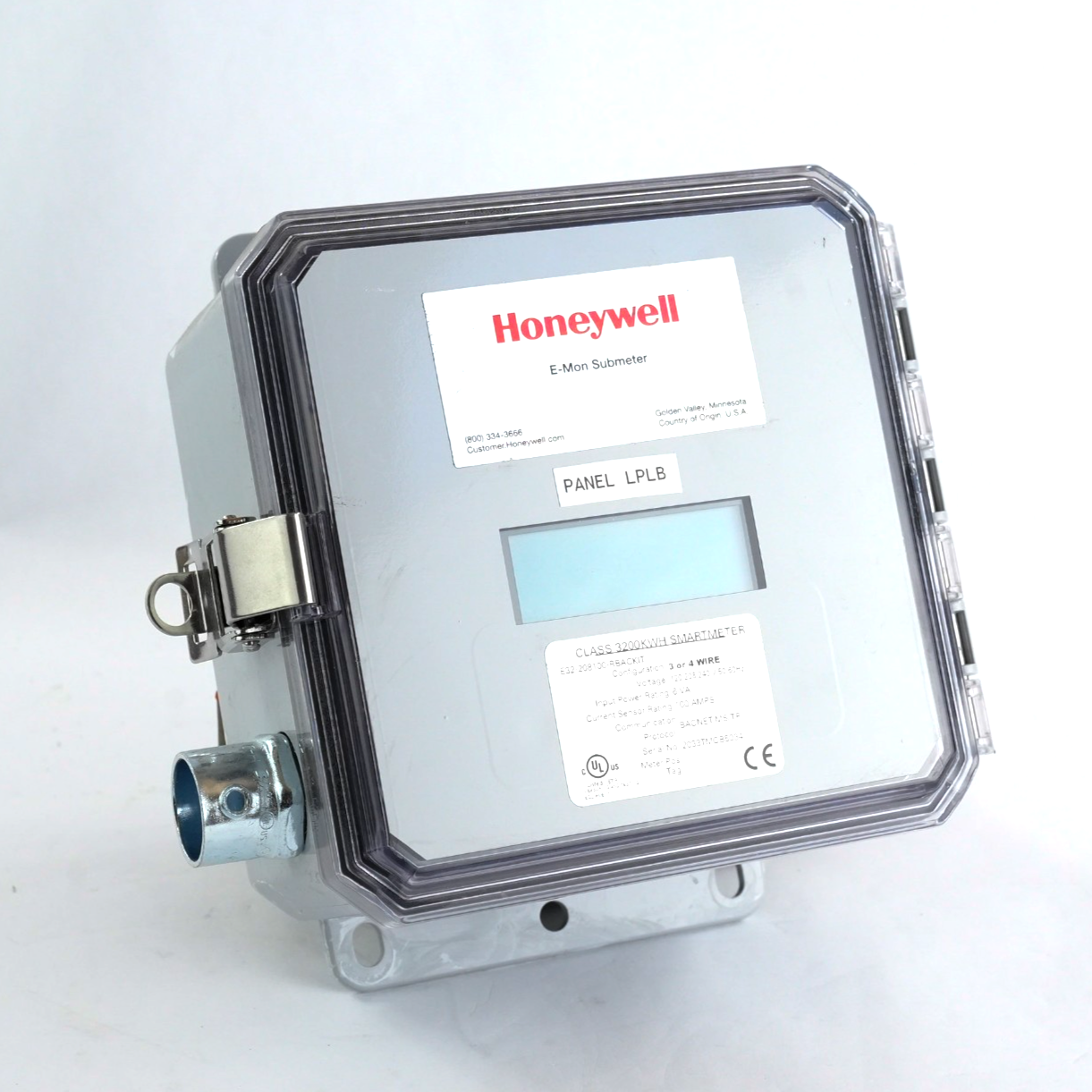 Honeywell E-Mon Submeter Class 3200KWH Smartmeter E32-208100-RBACKIT