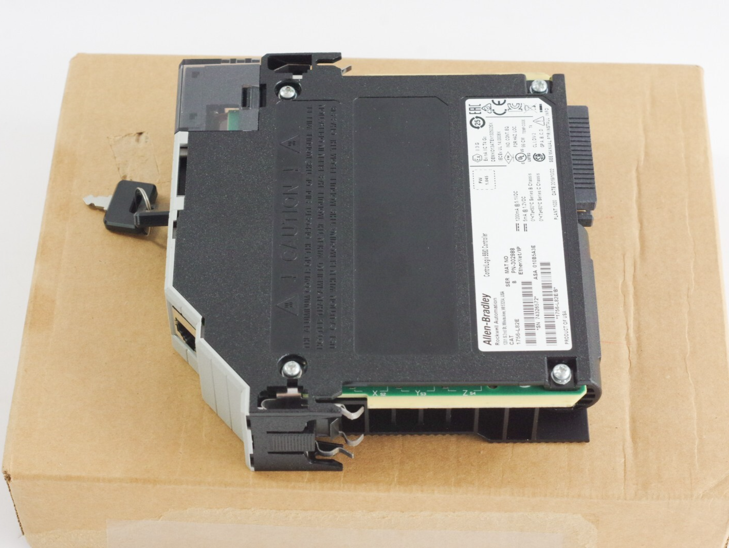 Allen Bradley 1756-L82E /B ControlLogix 5MB 5580 Controller - Open Box