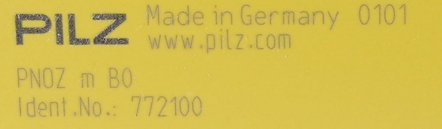 PILZ PNOZ m B0 772100 Safety Relay Module PNOZmB0