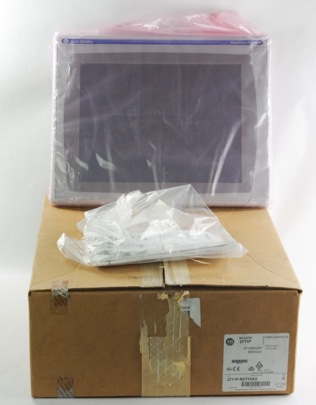 Allen Bradley 2711P-RDT15AG /C Panelview Plus 1500 Touch Display - Open Box