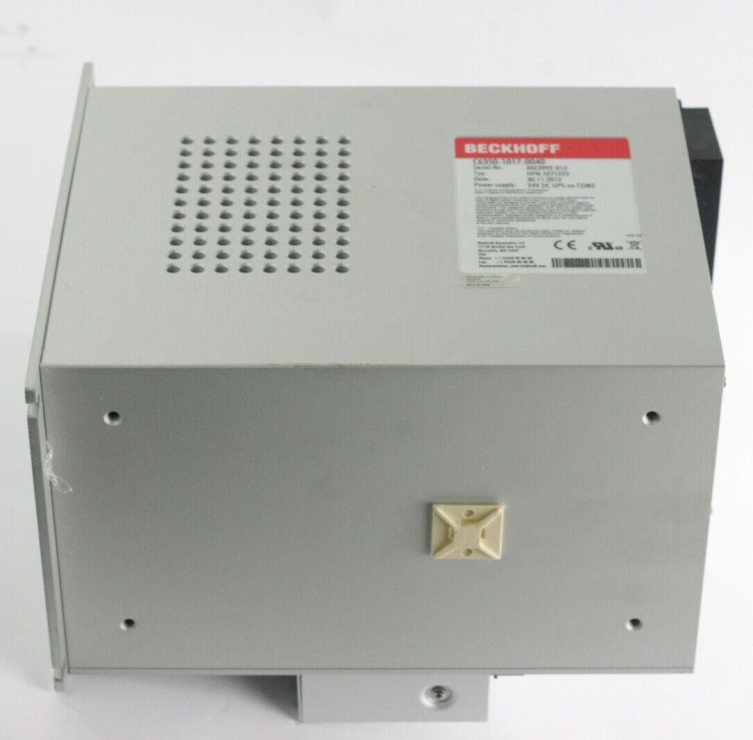 Beckhoff Automation C6350-1017-0040 Control Cabinet 5-Slot Industrial PC 24V DC