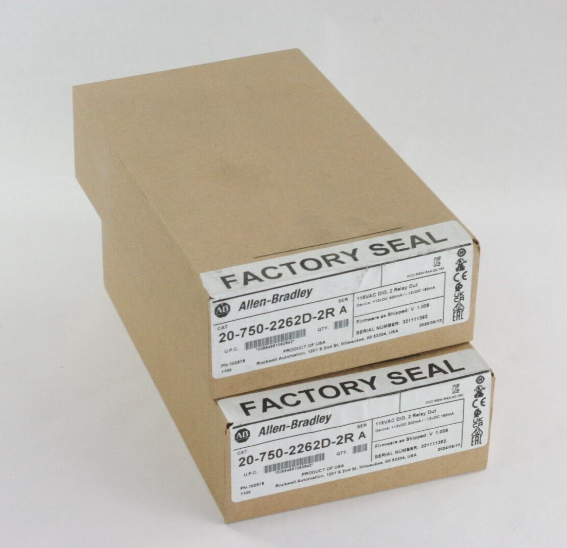Allen Bradley 20-750-2262D-2R /A PowerFlex 750 115V I/O Module - Sealed Surplus