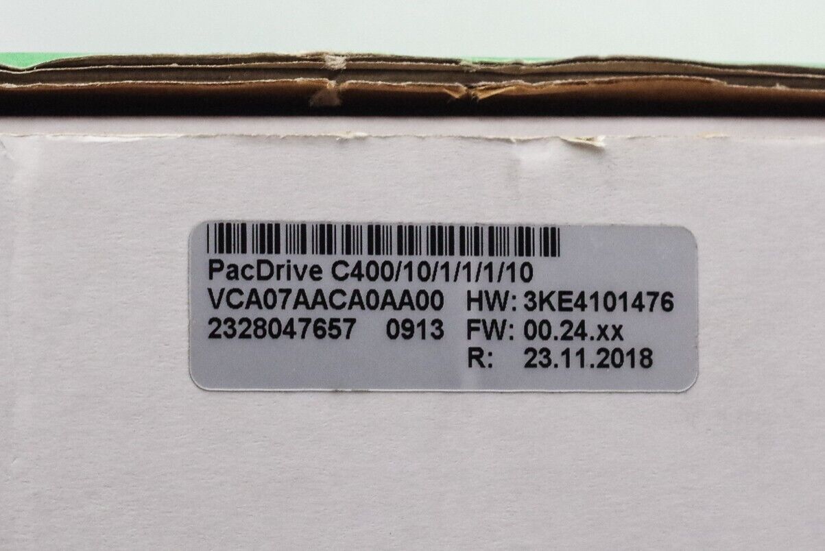 Schneider Electric C400/10/1/1/1/10 ELAU C400 PacDrive VCA07AACA0AA00 - Open Box