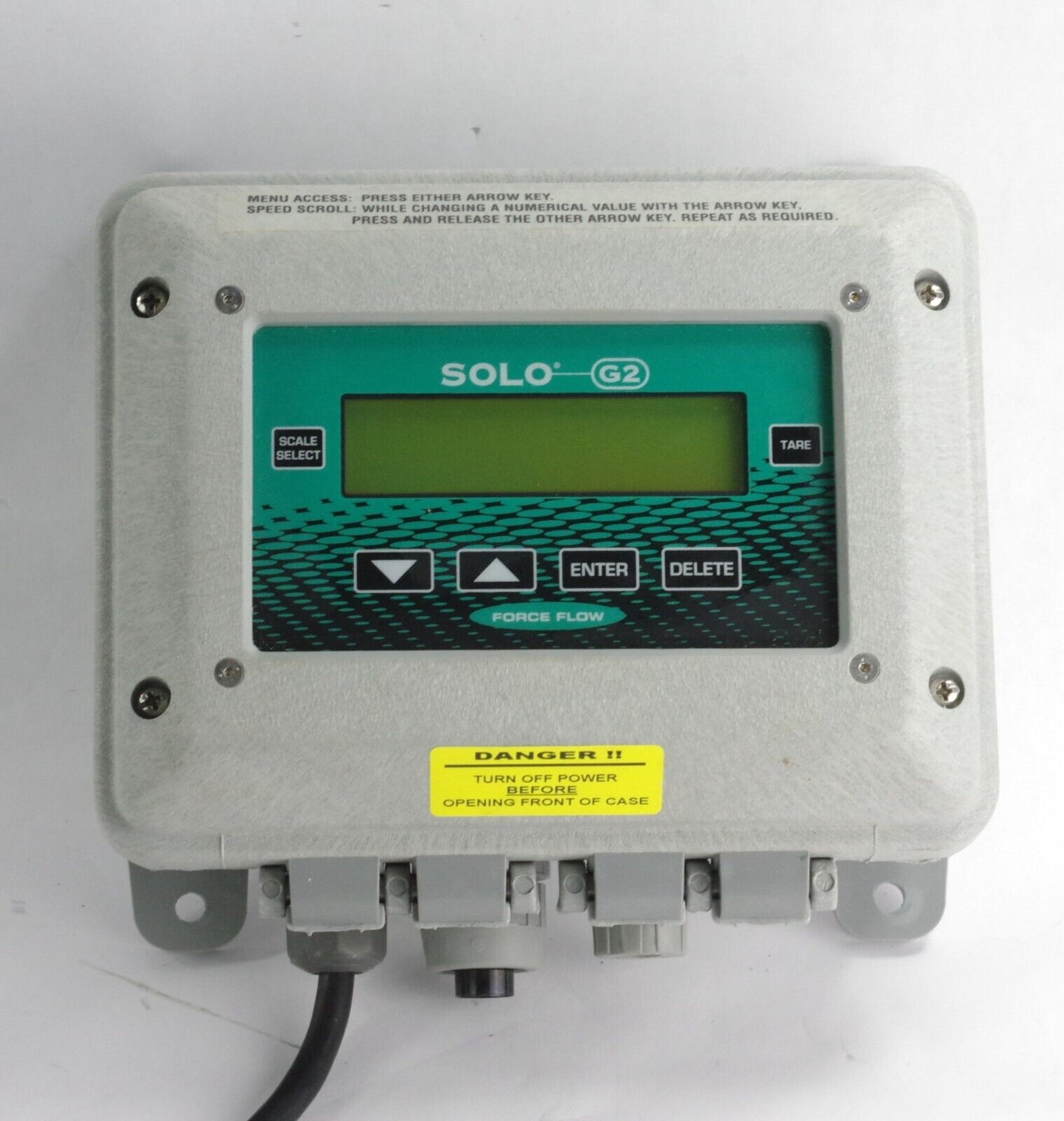 Force Flow Solo G2 Drum Chemical Scale Model DR10DS Digital Indicator
