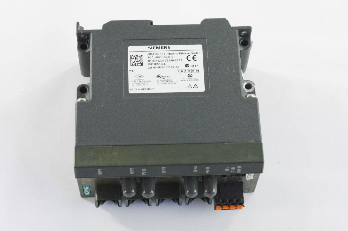 Siemens 6GK5204-2BB10-2AA3 Scalance X204-2 Ethernet Switch