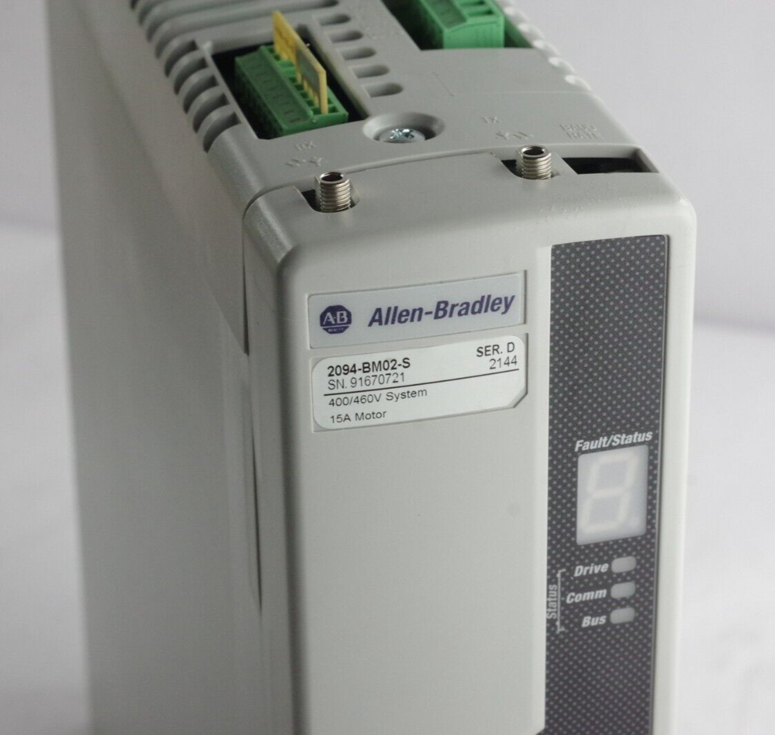 Allen Bradley 2094-BM02-S Ser D Kinetix 6000 2094 15A Axis Module - Installed