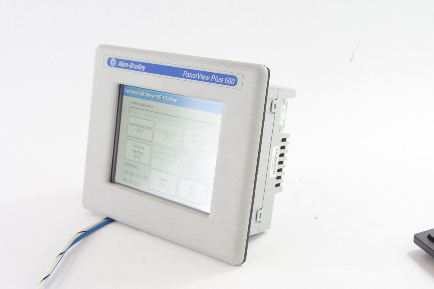 2021 Allen-Bradley 2711P-T6C20D8 Ser A PanelView Plus 600 - Excellent Condition