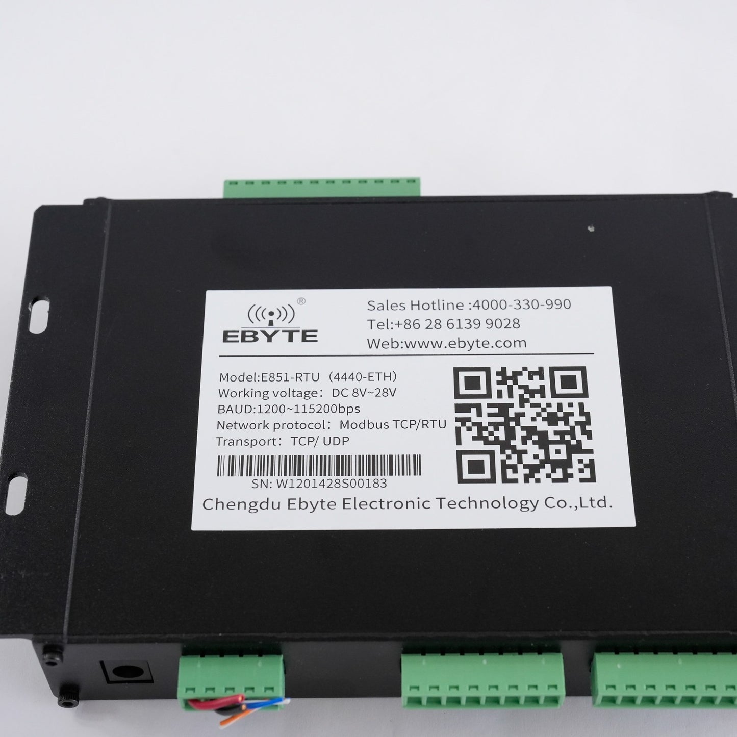 Ethernet RS485 12 Way Network IO Controller Modbus TCP RTU E851-RTU