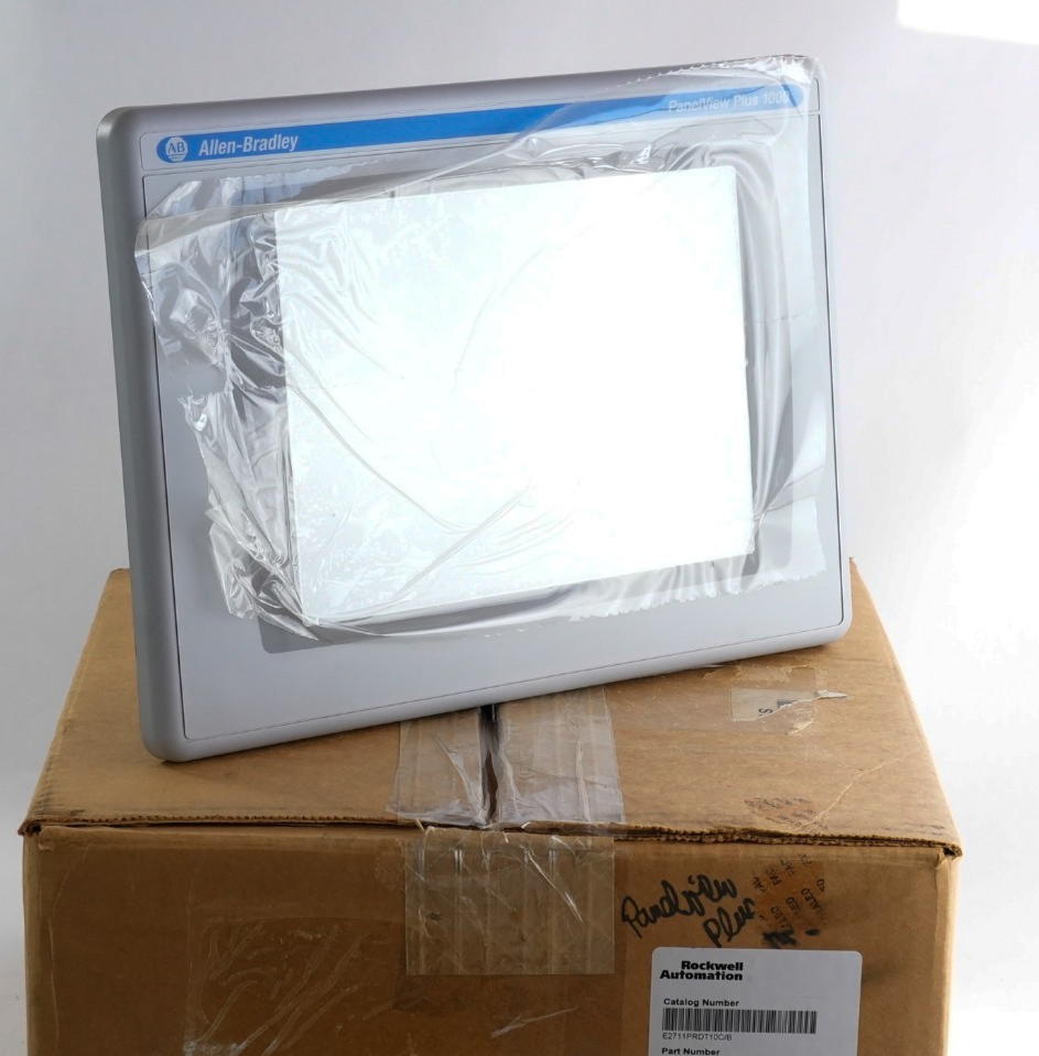 Allen Bradley 2711P-RDT10C /B PanelView Plus 1000 Color Touch Display - Open Box