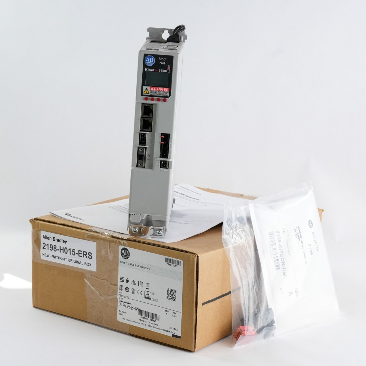 Allen Bradley 2198-H015-ERS /A Kinetix 5500 AC Servo Drive Without Original Box