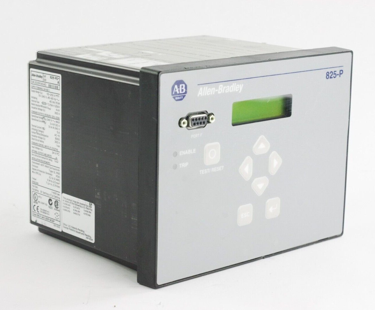 Allen Bradley 825-PD Ser A Modular Protection System 110-250VAC 5AMP 45-65Hz