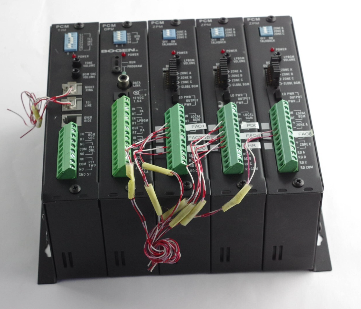 Bogen Communications PCM2000-B 6 Zone Paging System w/Telephone Interface Module