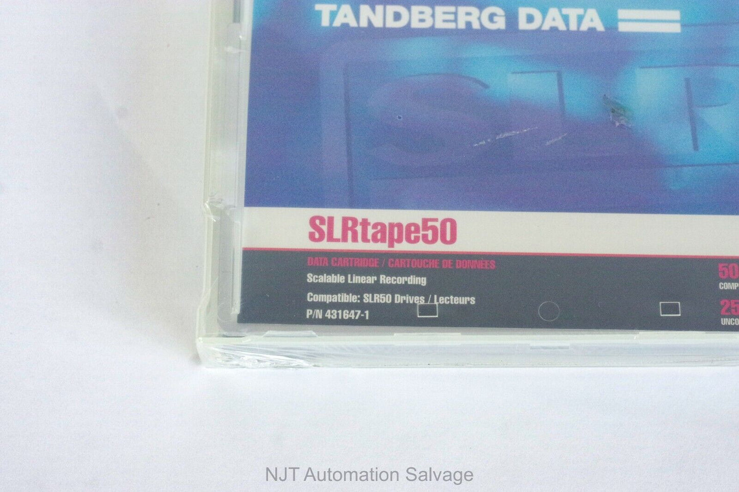 1X New sealed Tandberg SLRtape50 25/50GB SLR50 P/N431647-1 Original Packaging