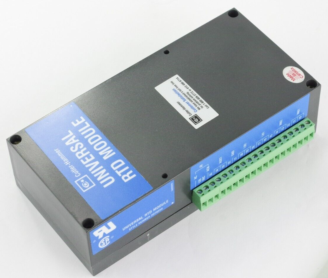 Cutler Hammer 2D78559G01 Universal RTD Module 2D78559G01 Rev. 10 - No Box