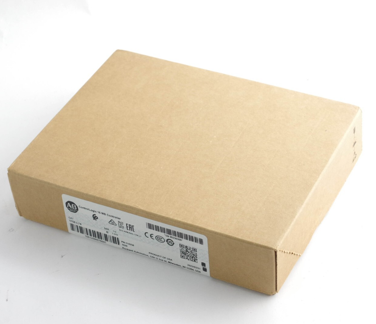2022 Allen Bradley 1756-L74 Ser B ControlLogix 16MB Processor - Sealed Surplus