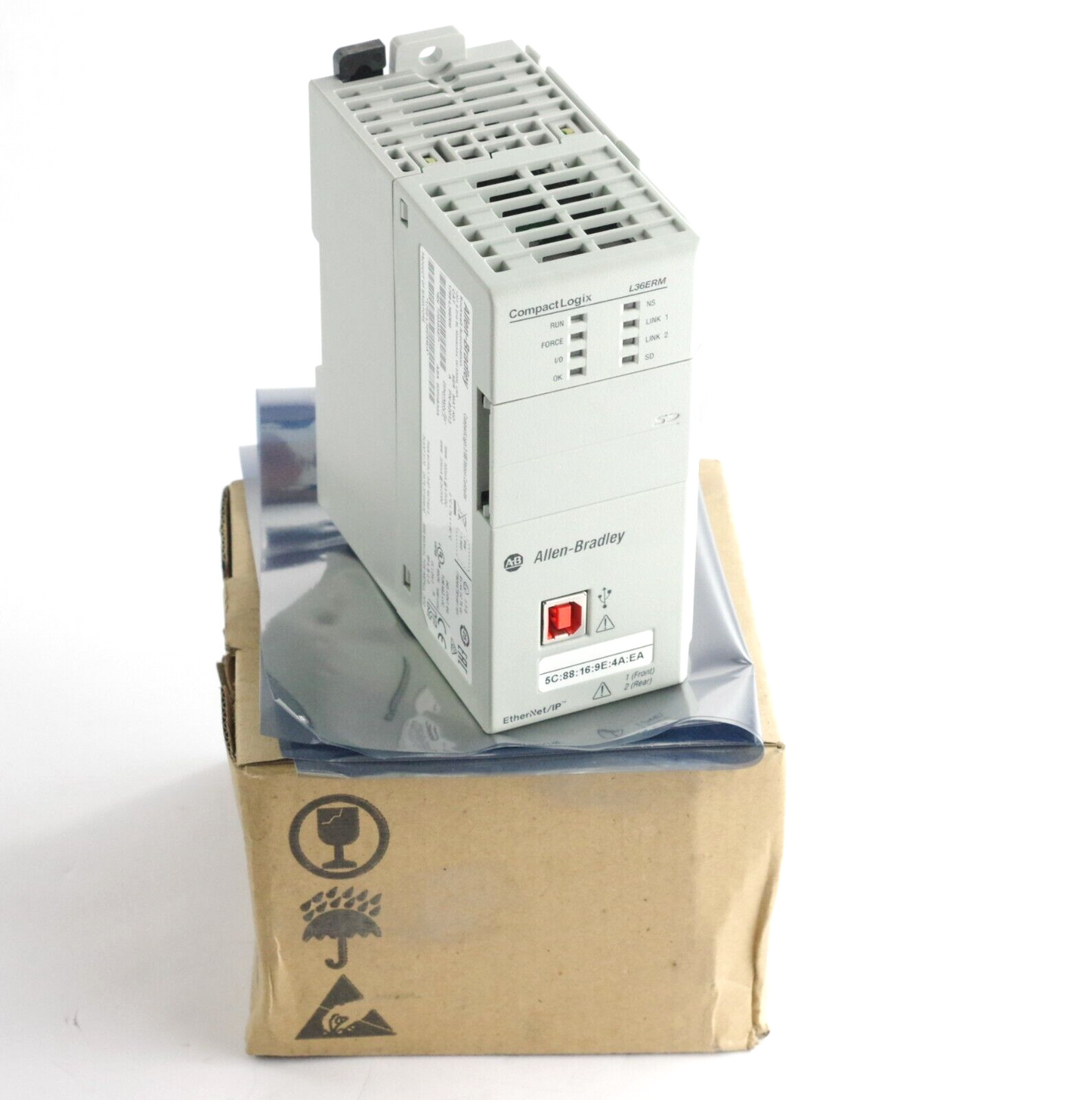 Allen Bradley 1769-L36ERM Series A CompactLogix 3MB Motion Controller