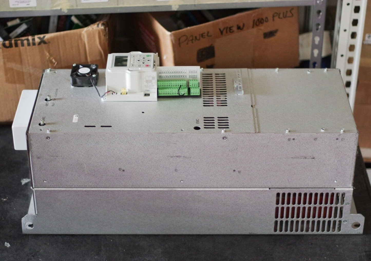 Eaton DH1-34140DN-C21C PowerXL Drive 480V 3Ph 100HP 400Hz - No Cover
