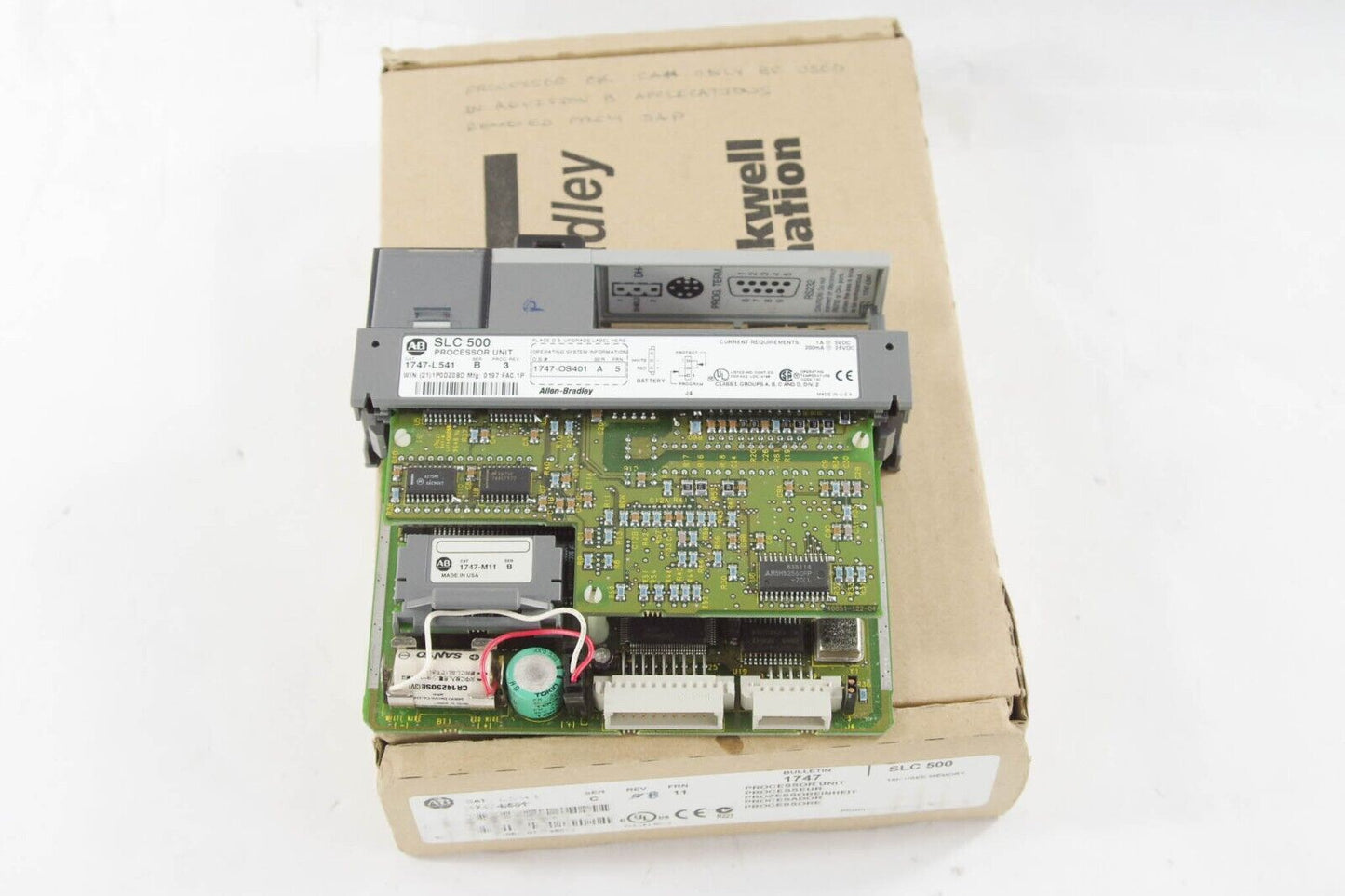 Allen-Bradley 1747-L541 Ser B SLC 500 5/04 PLC CPU Module - Lightly Used