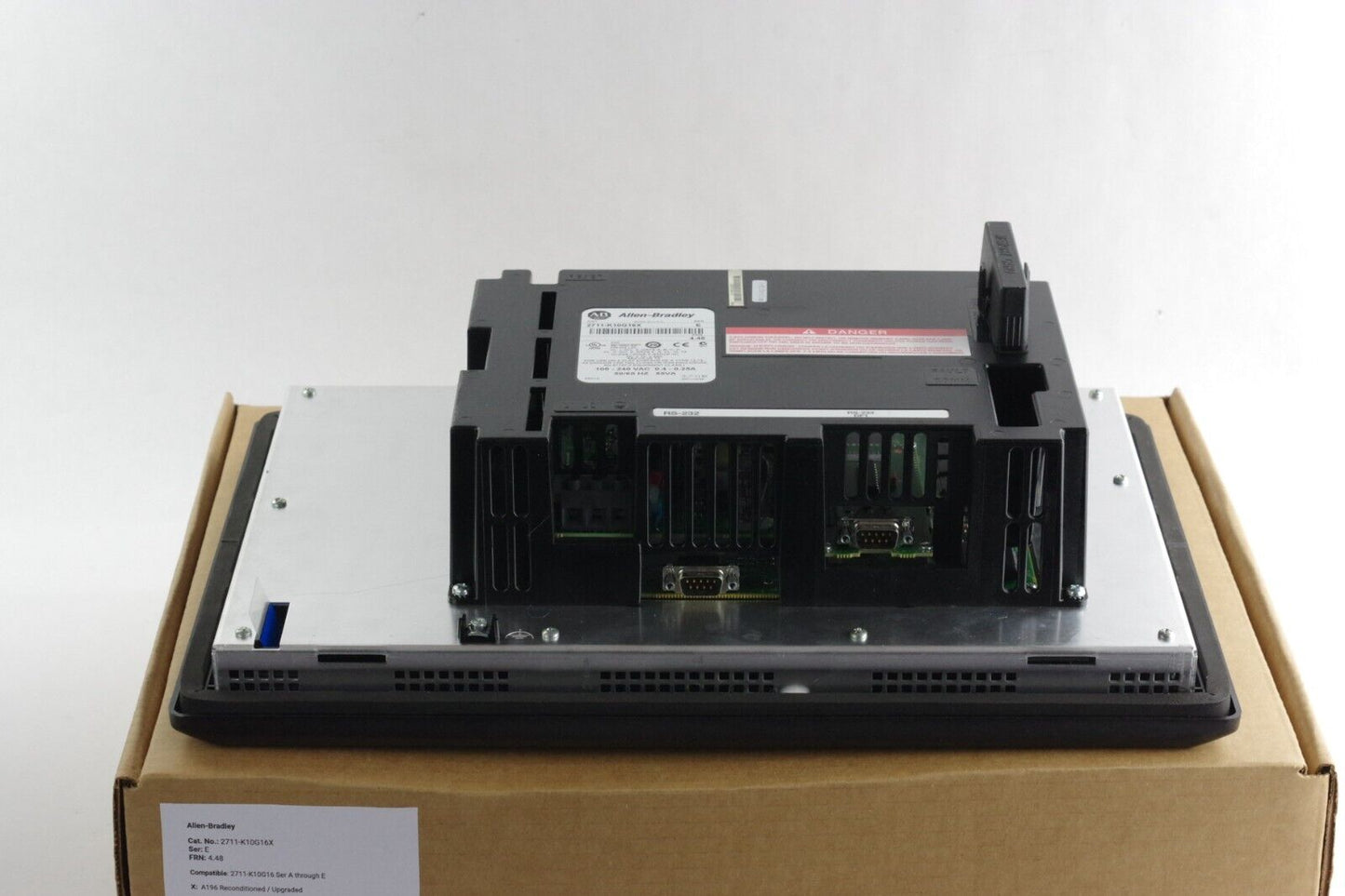Allen Bradley 2711-K10G16 / 2711-K10G16X Ser E FRN 4.48 Panelview 1000 - Refurb