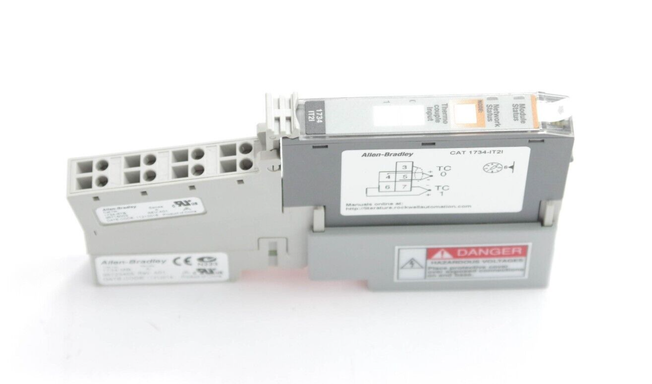 Allen Bradley 1734-IT2I / 1734IT2I Ser C Thermocouple Temperature I/O Module