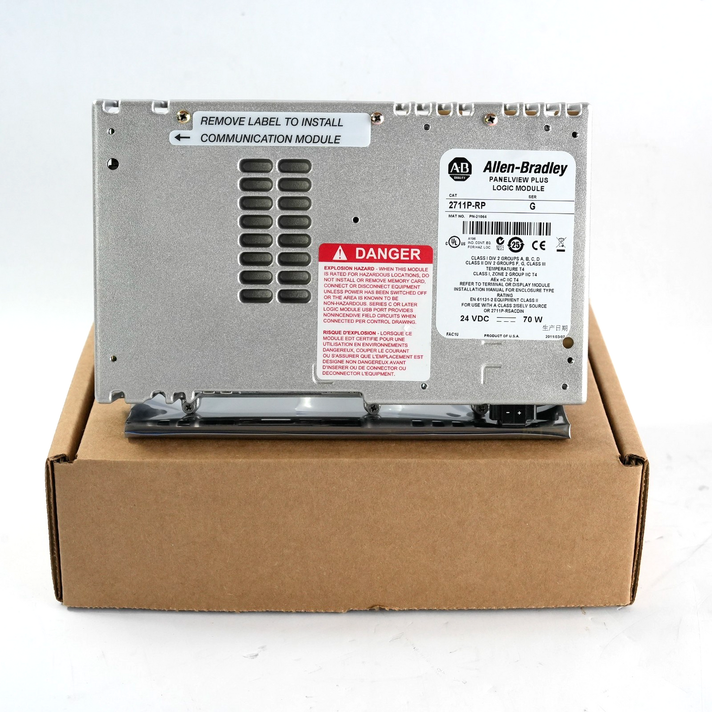 Allen Bradley 2711-RP1 /G Series G Panelview Plus Logic Module - Refurbished