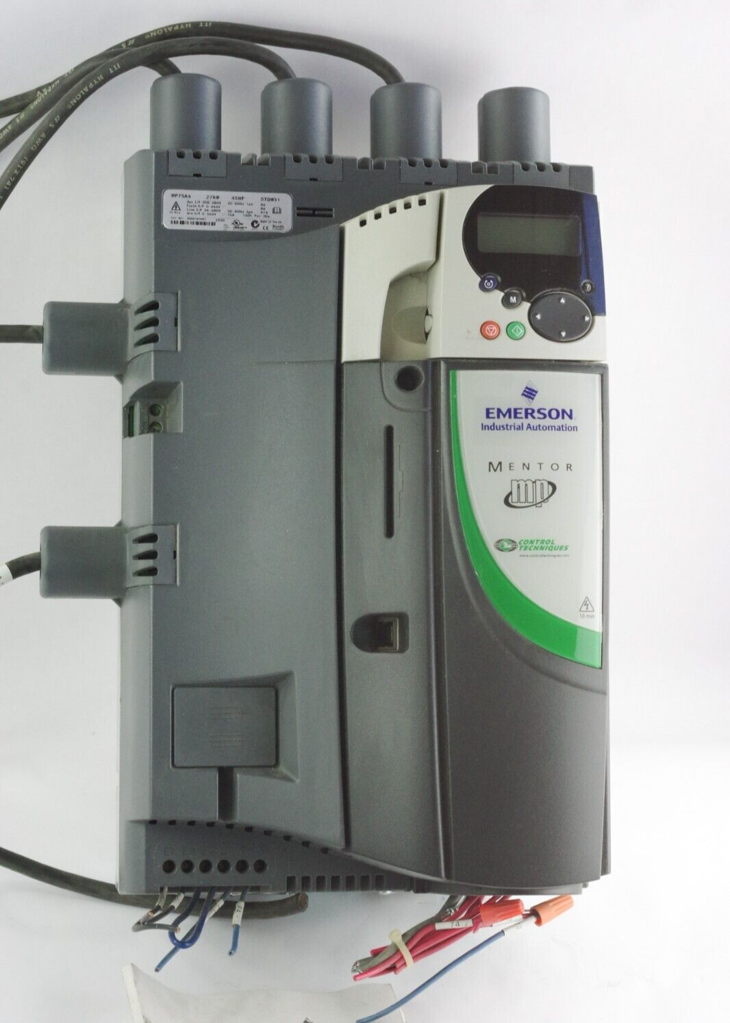 Control Techniques Emerson Mentor Mp DC Drive 27Kw 45HP MP75A4R + Warranty
