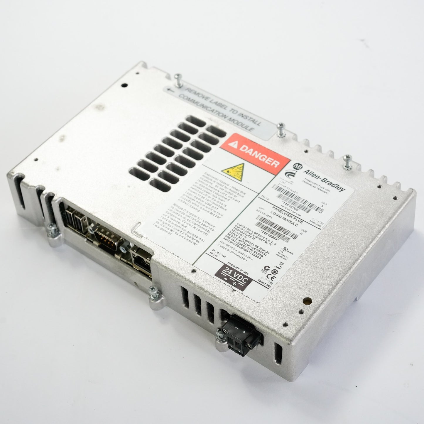 Allen Bradley 2711P-RP1 /G PanelView Plus Logic Module 2010 2711PRP1