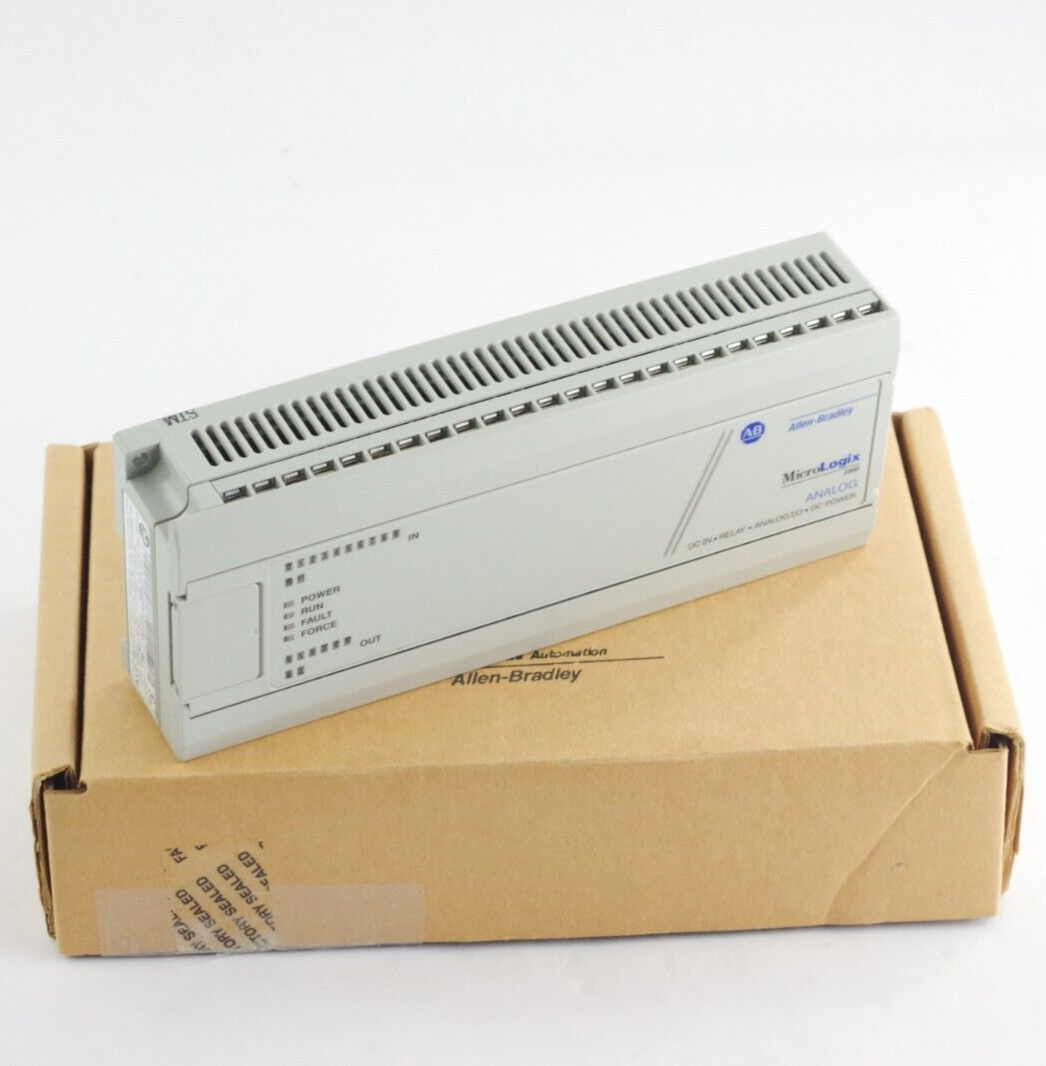 Allen Bradley 1761-L20BWB-5A PLC Controller MicroLogix 1000 24VDC 12 IN, 8 OUT