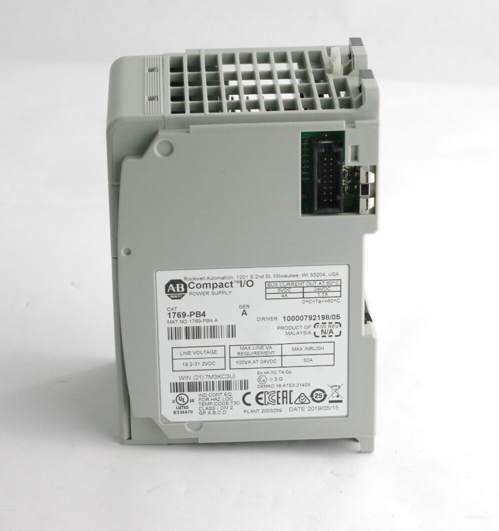 Allen Bradley 1769-PB4 /A CompactLogix Power Supply - No Box